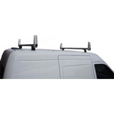 Aluminum 2 Bar Ladder Rack - 2010-2013 Ford Transit Connect