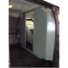 Chevy Express Van Safety Partition, Bulkhead - open in the center 